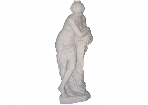 Statue – La Pandora in Marmo Bianco Statuario Lucido